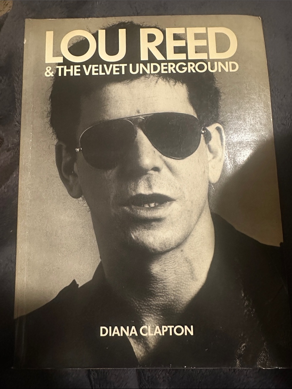Lou Reed & The Velvet Underground Hardcover Photo Book - Black